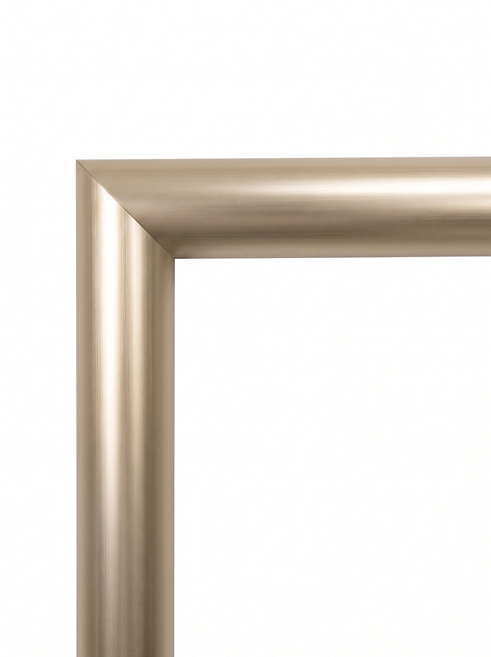 Bilderamme Balsamin i champagne (Champagne, P1011) – 11 mm smal plastramme etter mål