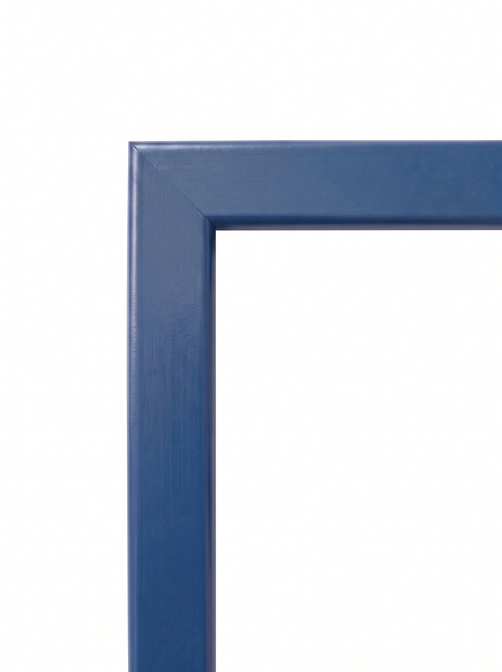 Bilderamme Orkide i blå (Blue, T1121) – 15 mm slank, flat treramme etter mål