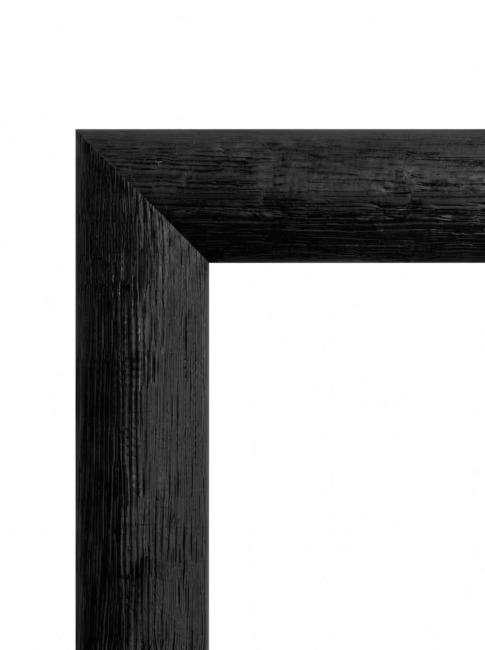 Bilderamme Røn i svart (Black, T1061) – 30 mm ekstra bred treramme etter mål